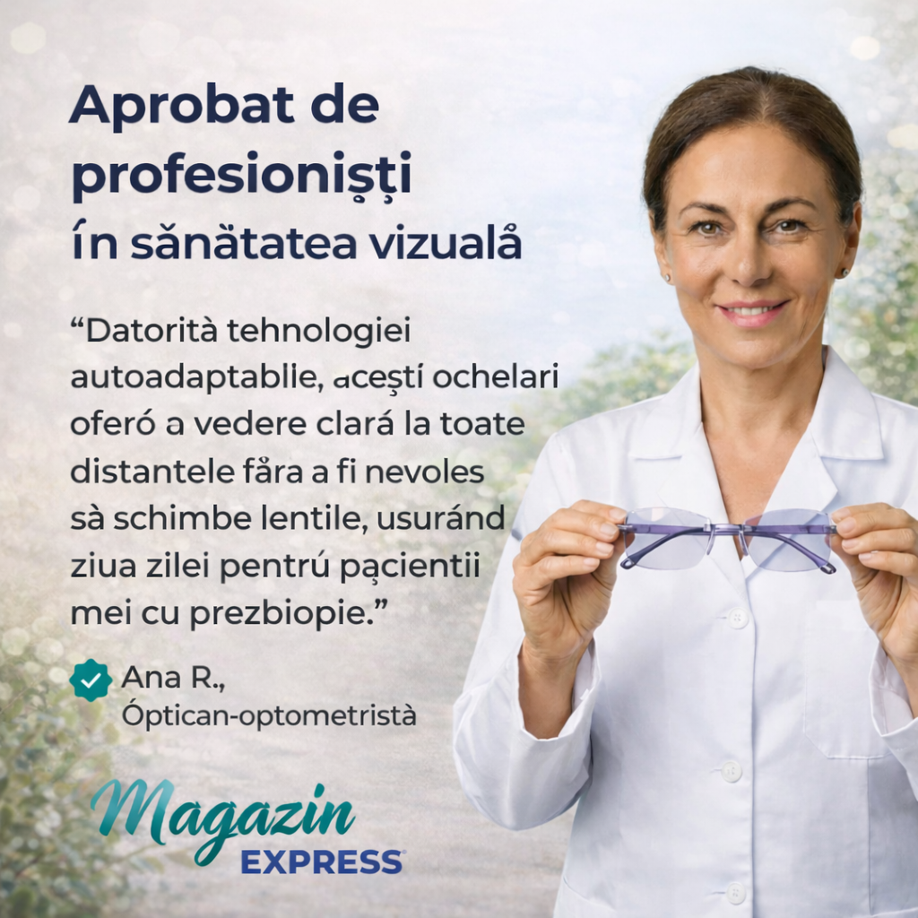 Ochelari Multifuncționali Inteligenți Ray™: Vedere Clară la Apropiere și Distanță într-o singură pereche | Filtru UV și Lumină Albastră + AJÁNDÉK (CADOU) Toc din Piele | 30 Zile Garanție